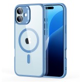 Husa pentru iphone 16 - esr classic hybrid halolock - clear blue
