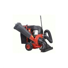 Aspirator si tocator pentru frunze HECHT 8574, motor termic 4 timpi, putere 6.5 CP, capacitate cilindrica 196 CC, volum sac colector 280 litri
