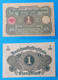 Bancnota veche - Germania 1 Mark 1920 - in stare foarte buna