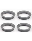 Set 4 inele centrare , ghidaj jante 64,00 / 54,10