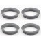 Set 4 inele centrare , ghidaj jante 64,00 / 54,10
