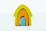 Set handmade Marc toys, Casuta din povesti Bleu