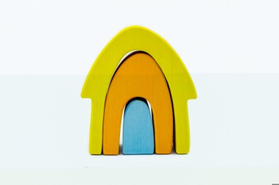 Set handmade Marc toys, Casuta din povesti Bleu foto
