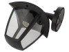 Lampa Gradina GTV Poland MARINA IP54 E27 Montaj Perete Aluminiu Negru 20W