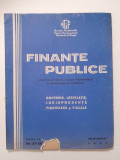 1937 Rev FINANTE PUBLICE, Nr. 27-28 Praporgescu, Haiveschi, Helidoneanu etc