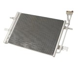 Condensator climatizare Opel Meriva, 01.2006-05.2010, motor 1.6, 77 kw benzina, cutie manuala/automata, full aluminiu brazat, 520(480)x352x16 mm, cu