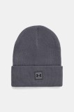Under Armour căciulă culoarea rosu, din tricot gros, 1373155