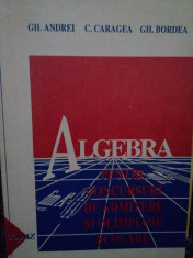 Gh. Andrei - Algebra pentru concursuri de admitere si olimpiade scolare foto