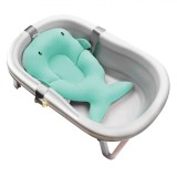 Saltea Bebe Honey Baby Delfin, Turcoaz, 32x48x10cm, Unisex, 0-6 Luni, Oem