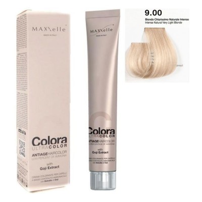 Blond foarte deschis Natural Intens 9.00 Vopsea Colora MaXXelle cu extract de Goji 100 ML foto