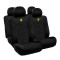 Set Huse Scaune Auto pentru Dacia Logan MCV - Momo Young, negru, 10 bucati