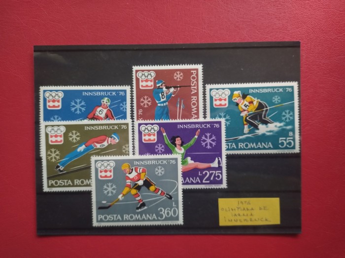 1976 - OLIMPIADA DE IARNA - INNSBRUCK