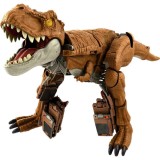 Figurina dinozaur Jurassic World Fierce Changers, Tyrannosaurus Rex 2 in 1, Mattel