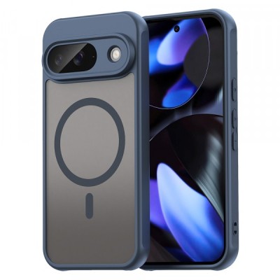 Husa MagSafe pentru Google Pixel 9, Techsuit, HaloFrost II, Bleumarin foto