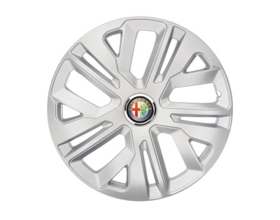 Set 4 capace roti 14``Raven Gri, Compatibile cu Alfa Romeo foto