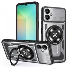 Husa pentru Samsung Galaxy A06 A065, Techsuit, RuggedCam, Gri