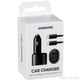 Incarcatoare Samsung Car Quick Charger Dual, USB 15W &amp; Type-C 45W, Black