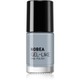 Cumpara ieftin NOBEA Day-to-Day Gel-like Nail Polish lac de unghii cu efect de gel culoare Cloudy grey #N10 6 ml