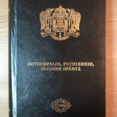 AUTOCEFALIE, PATRIARHIE, SLUJIRE SFANTA, MOMENTE ANIVERSARE IN BISERICA ORTODOXA ROMANA 1995, BUC. 1995