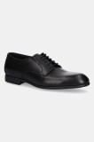 Baldinini pantofi de piele bărbați, culoarea negru, U5E007P1VITE