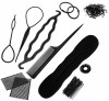 Set de accesorii pentru păr agrafe umplutură 10 piese