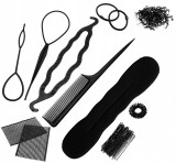 Set de accesorii pentru păr agrafe umplutură 10 piese