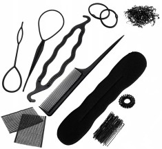 Set de accesorii pentru păr agrafe umplutură 10 piese