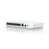 Ubiquiti USW-Flex-2.5G-8 POE , capacitate switch 60 Gbps, interfata (8) 2.5 1 GbE RJ45 ports, (1) 10G SFP+ or 10 5 2.5 1 GbE combination port, dimensi