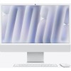 Sistem Desktop PC iMac 24 cu procesor Apple M4, 10 nuclee CPU and 10 nuclee GPU, 24, Retina 4.5K, 24GB, 1TB SSD, Silver