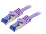 Patch Cord Ethernet S/FTP Cat 6a Violet 2m, Logilink