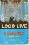 Caseta Ramones &lrm;&ndash; Loco Live, foarte rara, editie 1991, Casete audio