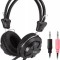 Casti cu microfon A4Tech HS-28, stereo, 40mm, negru