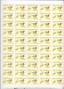 Romania 2002 - Servicii postale II uzuale, serie in coli de 50 ,MNH, LP 1594, Nestampilat