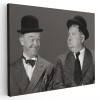 Tablou Stan Laurel si Oliver Hardy din Stan si Bran 1551 Tablou canvas pe panza CU RAMA 80x120 cm