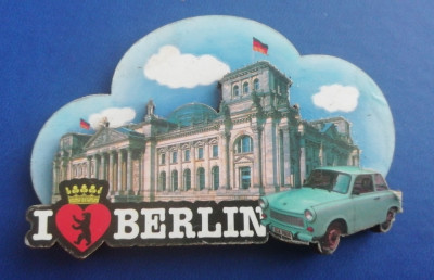 M3 C1 - Magnet frigider - tematica turism - Germania 1 foto