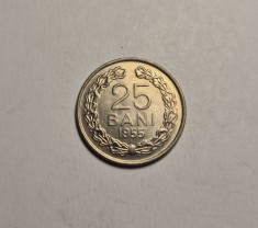 25 bani 1955 UNC Piesa de Colectie foto