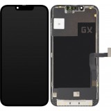 Cumpara ieftin Display cu Touchscreen GX pentru Apple iPhone 13 Pro, cu Rama, Versiune OLED IC Movable, Negru
