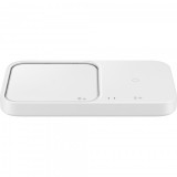 Incarcator Retea Wireless Samsung Duo, 15W, 1.67A, Alb EP-P5400TWEGEU