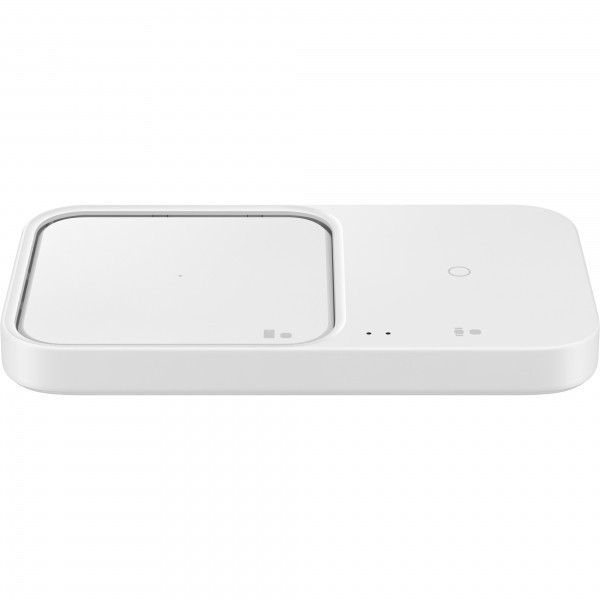 Incarcator Retea Wireless Samsung Duo, 15W, 1.67A, Alb EP-P5400BWEGEU