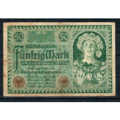 Germania 1920 - 50 Mark, circulata