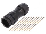 Conector Circular Tată Mufă Crimpat PIN 18-22AWG X-Lok