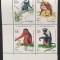 SOMALIA-MAIMUTE-4 Val.in Bloc-MNH**SOM 161A