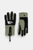 The North Face mănuși Denali Etip Glove culoarea verde, NF0A888SBO91