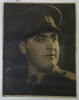 STUDIO FOTO LEONARDO , PORTRETUL UNUI OFITER ROMAN , CU CHIPIU , FOTOGRAFIE , PERIOADA INTERBELICA