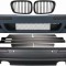 Kit Exterior BMW Seria 5 E39 (1997-2003) Cu Proiectoare Fumurii si Grile Negru Lucioase +Bandouri Laterale M5 Design Performance AutoTuning