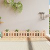Gossi pat inaltat gradina design gard 200x30x30 cm lemn de pin tratat