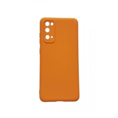 Husa telefon compatibila cu Samsung Galaxy Galaxy S20 FE, Portocaliu, Cu interior de catifea, 152HT