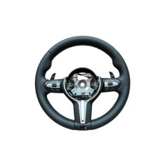Volan sport piele compatibil cu modelele BMW Seria 1 F20,F21 Seria 2 F22,F23,F45,F87 Seria 3 F30,F31,F34 Seria 4 F32,F33,F36,F82,F83 X5 - F15 X3 - F25