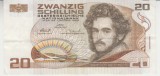 M1 - Bancnota foarte veche - Austria - 20 schilling