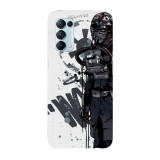 Husa compatibila cu Oppo A72 model Imperial TIE Fighter, Silicon, TPU, Viceversa, Transparent, Carcasa